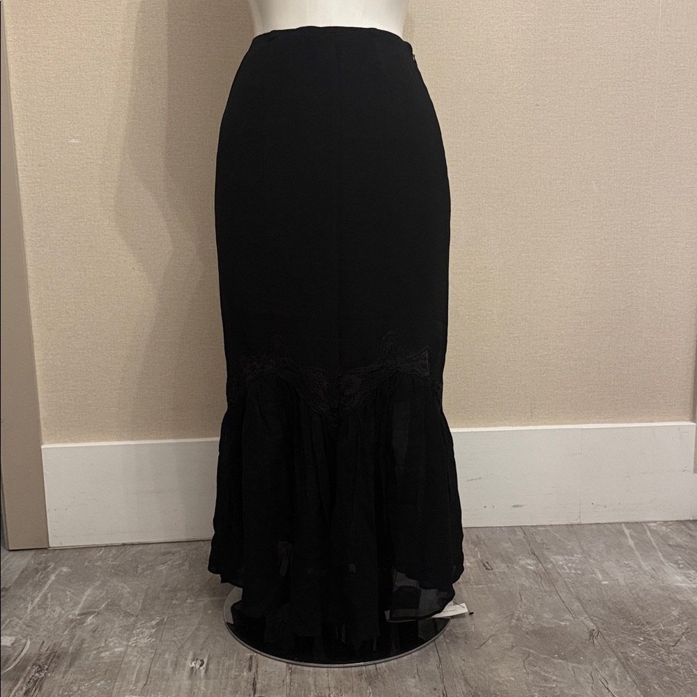 Reformation Sarita Two Piece Black - Size 0 - Picture 4 of 8